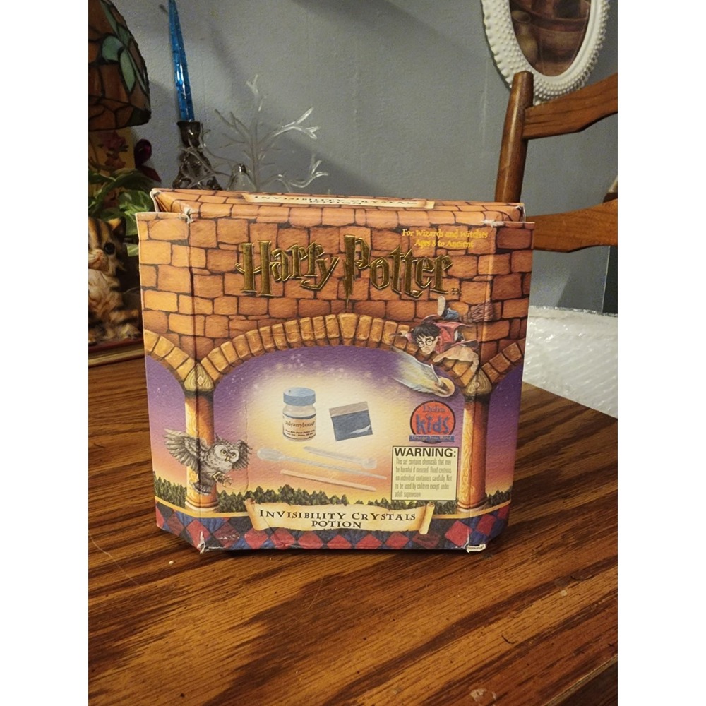 Vintage Rare Harry Potter Potion of Invisibility Crystals Apothecary Kit, 2000‎